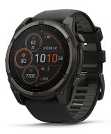 ガーミン fenix 8 Sapphire Dual Power 51mm Ti Carbon Gray DLC / Black　【Suica対応】スマートウォッ…