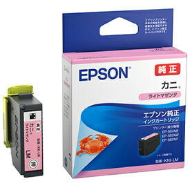 エプソン [純正]インクカートリッジ（ライトマゼンタ） EPSON KNI-LM