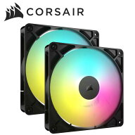 CORSAIR｜コルセア PCケースファン RS140 ARGB Dual Fans（ブラック） CO-9050183-WW