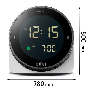 uE ڊo܂v BRAUN DIGITAL CLOCK BC24W(uE) [BC24WuE]yԕiAz
