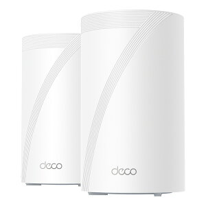 TP-LinkbeB[s[N Wi-Fi 7 320MHz AIbV[^[(5764+2882+688Mbps) BE9300 gCoh 2pbN DECO BE65 PRO 2P DECOBE65PRO2P