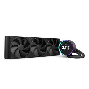 NZXT ȈՐCPUN[[ F120P × 3iubNj KRAKEN ELITE (2024) RL-KN36E-B2