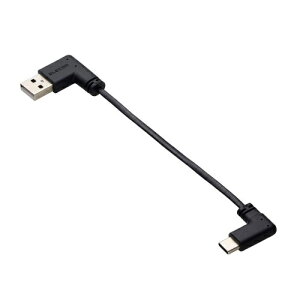 GR Type-C P[u USB A to USB C 0.1my iPhone Android iPad Galaxy Xperia Pixel Ή z oCobe[ [dP[uiubNj MPA-ACLL01BK