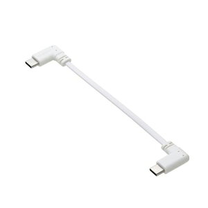 GR USB Type-C P[u (USB-C to USB-C 0.1m PD 60W }[d) y iPhone Android Galaxy Xperia iPad MacBook Ή z oCobe[ [dP[uizCgj MPA-CCLL01WH