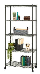 ���~�i�X ���~�i�X�m���[�� 5�i���b�N ��81×���s41×����178.5cm NO8018-5 Luminous �|�[���a25mm �m���[���V���[�Y�@�X�`�[�����b�N�@��80cm 5�i [NO80185]