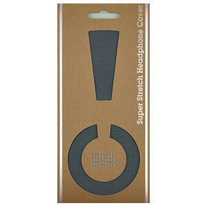 ミミマモ スーパーストレッチヘッドホンカバー(グレー/Lサイズ)【アラウンドイヤータイプ向け】 MHC-002-GR mimimamo