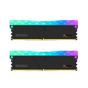 V-Color Manta XPrism RGB Series PC5-44800 / DDR5 5600 Mhz W[ 16GB × 2giBlackj TMXPL1656836KWK