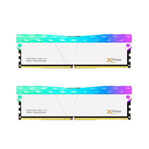 V-Color Manta XPrism RGB Series PC5-49600 / DDR5 6200 Mhz W[ 16GB × 2giWhitej TMXPL1662836WWK