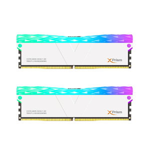 V-Color Manta XPrism RGB Series PC5-51200 / DDR5 6400 Mhz W[ 24GB × 2giWhitej TMXPL2464836WWK