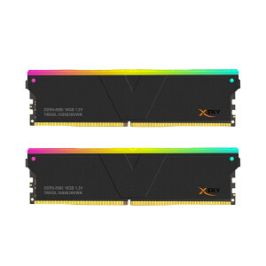 V-Color XSky RGB Series PC5-44800 / DDR5 5600 Mhz W[ 16GB × 2giBlackj TMXSL1656836KWK