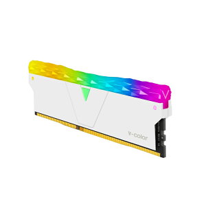V-Color PRISM PRO RGB Series PC4-28800 / DDR4 3600 Mhz W[ 16GBiGlacier Whitej TL1636818A-E6PRWWS