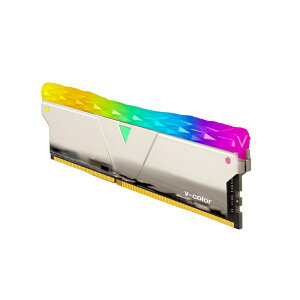 V-Color PRISM PRO RGB Series PC4-28800 / DDR4 3600 Mhz W[ 16GBiMirror Finish Silverj TL1636818A-E6PRSWS