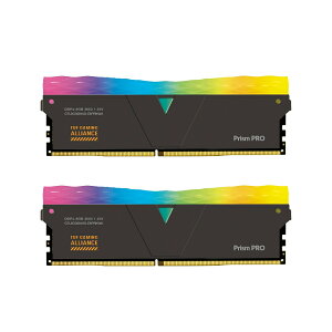 V-Color TUF ALLIANCE PRISM PRO RGB Series PC4-28800 / DDR4 3600MHz W[ 8GB × 2giJet Blackj GTL8G36818D-E6PRKWK