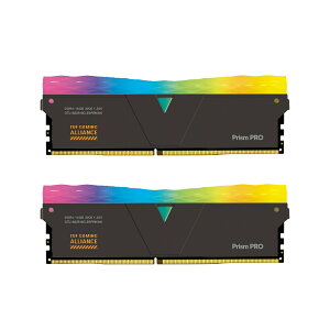 V-Color TUF ALLIANCE PRISM PRO RGB Series PC4-25600 / DDR4 3200MHz W[ 16GB × 2giJet Blackj GTL1632816C-E6PRKWK