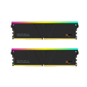 V-Color XSky RGB Series PC5-51200 / DDR5 6400 Mhz W[ 16GB × 2giBlackj TMXSAL1664832KWK