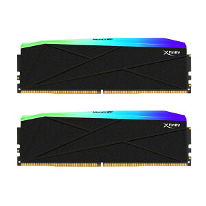 V-Color XFinity RGB Series PC5-65600 / DDR5 8200 Mhz W[ 24GB × 2giBlackj TMXFL2482840KWK