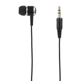 TMS1065BK ヤザワ ダイナミック密閉型片耳カナルイヤホン（ブラック） YAZAWA 片耳イヤホン ステレオプラグ　コード：5m