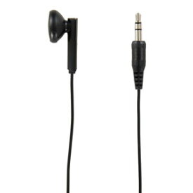 TMS1071BK ヤザワ ダイナミック型片耳イヤホン（ブラック） YAZAWA 片耳イヤホン ステレオプラグ　コード：1m