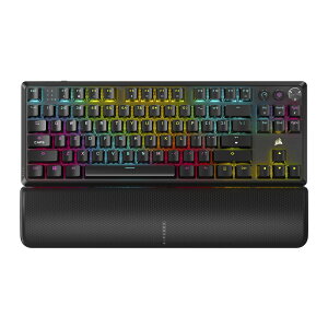 CORSAIR�b�R���Z�A iCUE�Ή� 2.4GHz/Bluetooth/�L�� �Q�[�~���O�L�[�{�[�h ���{��z�� ���Ȗ����i�u���b�N�j K70 CORE TKL WL-CSR RED-BLK CH-914901E-JP