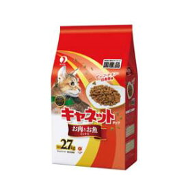 キャネットチップ お肉とお魚ミックス 2.7kg ペットライン C45キヤネツトCオニクサカナ2.7KG