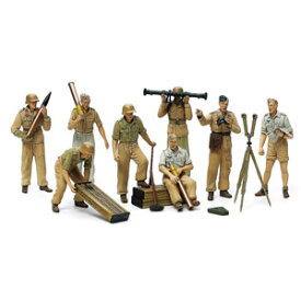 タミヤ 1/35 MM ドイツ アフリカ軍団 空軍砲兵セット【35343】 プラモデル