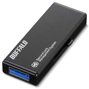 バッファロー|BUFFALO 管理ソフトウェア対応 セキュリティーUSBメモリ 32GB RUF3-HS32G