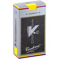 バンドーレン B♭クラリネットリード(V.12・3-1/2）10枚入り CR1935 Vandoren V.12