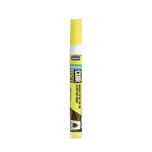 �y�x�I �Z�^�J���[���U�[(�v�p) ���U�[�}�[�J�[ �u���F NO.69 �u���C�G���[ 295669 pebeo leather paint marker FLUORINE YELLOW