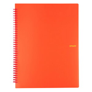 プラス ito/oshi イトオシ 推し活 ツインリング型ファイル トレカサイズ収納 9ポケット(オレンジ) FL-320CF(91836)