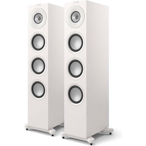 KEF 3�E�F�C�E�t���A�X�^���h�^�X�s�[�J�[�i�T�e���z���C�g�j�y�y�A�z Q11META-WHITE KEF