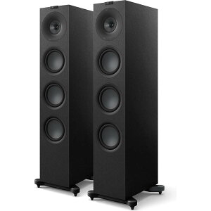 KEF 3�E�F�C�E�t���A�X�^���h�^�X�s�[�J�[�i�T�e���u���b�N�j�y�y�A�z Q11META-BLACK KEF