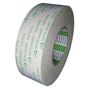 日東電工 油面接着用低VOC両面テープ 幅50mm×長さ50m(ホワイト)1巻 OW501650 OW-5016