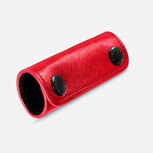 �x�[�� ���v �J�X�^���p�[�c GENUINE LEATHER HANDLE WRAP(RED) VESSEL-HNDLRP-RED VESSEL GOLF