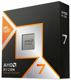 AMD｜エーエムディー 【国内正規品】AMD Ryzen 7 9800X3D W/O Cooler (8C/16T5.2GHz120W) 100-100001084WOF