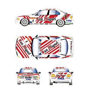 X^WI27 yĐYz1/24 BMW 318i Sun Miguel Macau Guia Race 1994 fJ[inZKΉjyST27-DC1108z