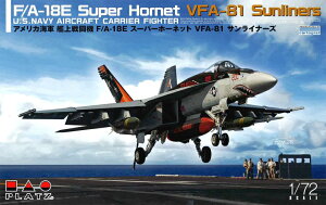 �v���b�c �y�Đ��Y�z1/72 �A�����J�C�R �͏�퓬�@ F/A-18E �X�[�p�[�z�[�l�b�g VFA-81 �T�����C�i�[�Y�yAE-34�z �v�����f��