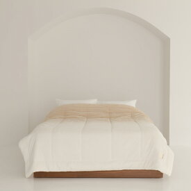 西川(nishikawa) hauu もちもちブランケット リバーシブル・吸湿発熱タイプ ベージュ(シングル・140×200cm) FQ04075529-300 [FQ04075529300]