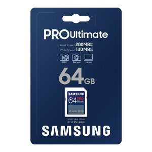 SamsungbTX yKizSD PRO Ultimate 64GB SDXCJ[h MB-SY64S-IT Class 10/U3/V30 (UHS-@)