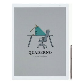 富士通 13.3型 電子ペーパー QUADERNO A4（Gen.3C） FUJITSU QUADERNO（クアデルノ） FMVDP43CA4