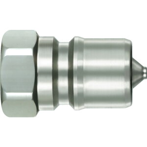 日東工器 中圧用SPカプラ Type A(おねじ取付用プラグ) 相手側取付ねじサイズR1 ステンレス鋼製 8P-A(SUS) 中圧・汎用型