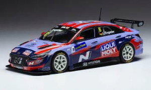 イクソ 1/43 ヒュンダイ エラントラ N TCR 2021年WTCRドイツ 2位 #8【GTM156B】 ミニカー