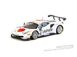 ^[}bN[NX 1/64 Ferrari 488 GT3 FIA GT Nations Cup 2018 T. Kondo / K. Seto (o[W)yT64-072-18GTN12z ~jJ[