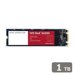 Western DigitalbEGX^fW^ WD Red SA500 NAS M.2 SATAڑSSD 1TB WD Red SA500 WDS100T1R0B