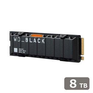 Western DigitalbEGX^fW^ WD Black SN850X NVMe Gen4 SSD 8TB q[gVNڃfyPS5 / PS5 ProΉz WDS800T2XHE