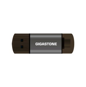 Gigastone�b�M�K�X�g�[�� 2in1 USB�������[ 16GB USB-A+Type-C GJU3-AC44GY-16GB-1PK