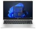 HP｜エイチピー HP 245 G10 14型 ノートパソコン(Windows 11/Ryzen 5 7530U/メモリ 8GB/SSD 256GB/HDMI/シルバー) 80D02PA#ABJ