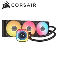 CORSAIR｜コルセア 水冷一体型CPUクーラー iCUE LINK TITAN 360 RX RGB LCD（ブラック） CW-9061023-WW