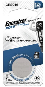 �G�i�W���C�U�[ ���`�E���R�C���d�r×1�� CR2016J1P Energizer�@CR2016 [CR2016J1P]