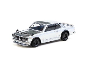 ^[}bN[NX 1/64 Skyline HT 2000GT-R Silver Chrome Special EditionyT64G-043-SCz ~jJ[