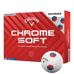 LEFC yʌzN \tg gD[gbN St{[ 1_[X 12(zCg) CRMSFT24-TRUTRACK Callaway CHROME SOFT TRUTRACK